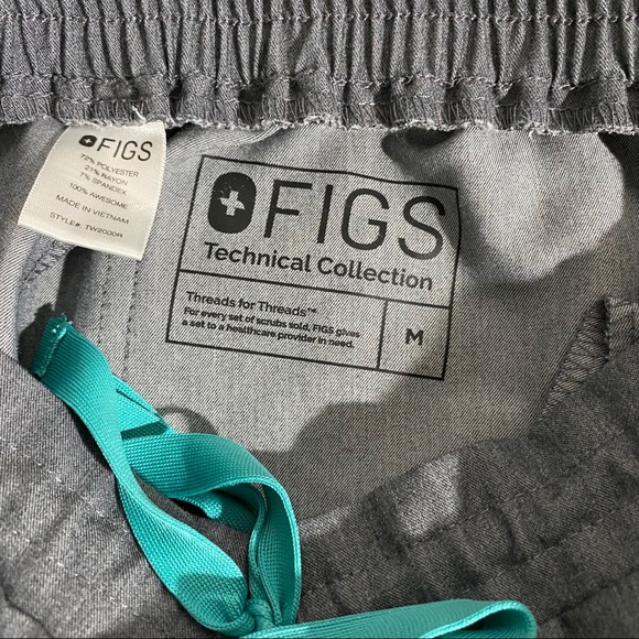 Figs Graphite Yola Scrub Bottoms - Picture 3 of 3